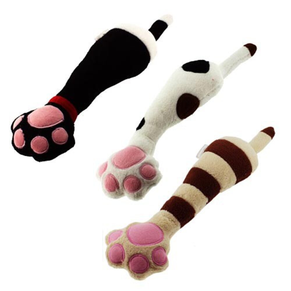 日本 CATTYMAN 彩色毛線鈴鐺球 刷牙玩具棒形 兔毛俏皮小老鼠雙色迷你老鼠 貓掌抱枕 逗貓棒 貓玩具『WANG』-圖片-7