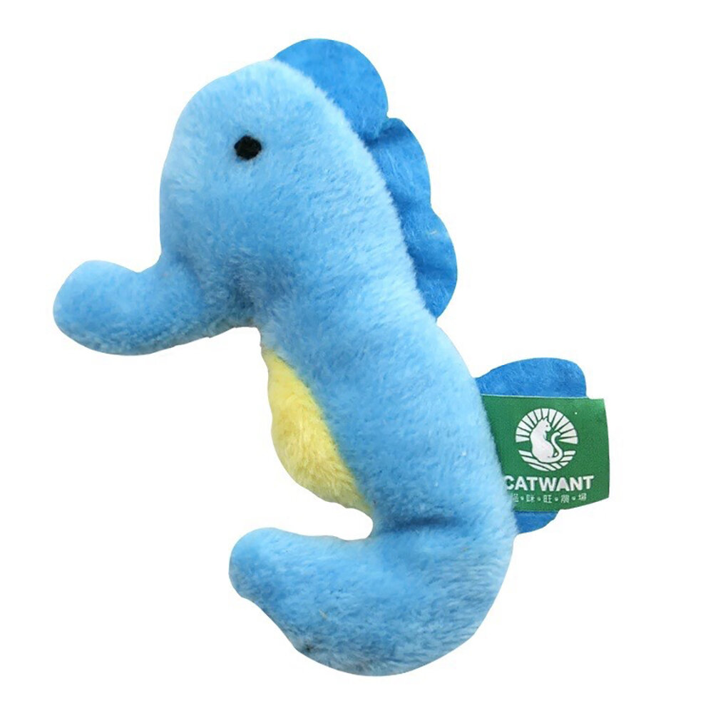 CATWANT 貓咪旺農場 海洋生物小玩具|100%貓薄荷 木天蓼填充 貓草 貓玩具『WANG』-圖片-3