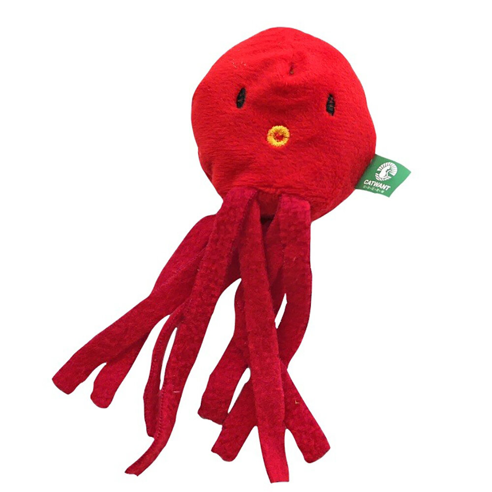 CATWANT 貓咪旺農場 海洋生物小玩具|100%貓薄荷 木天蓼填充 貓草 貓玩具『WANG』-圖片-4