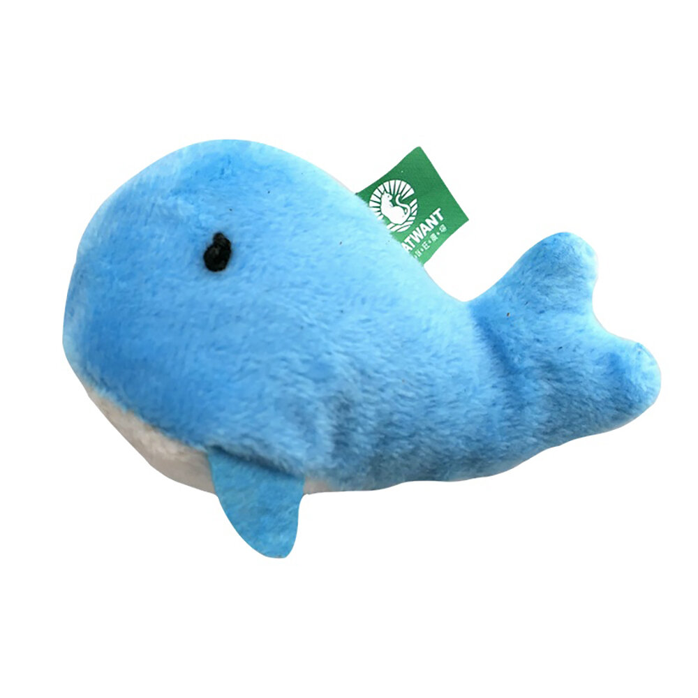 CATWANT 貓咪旺農場 海洋生物小玩具|100%貓薄荷 木天蓼填充 貓草 貓玩具『WANG』-圖片-5