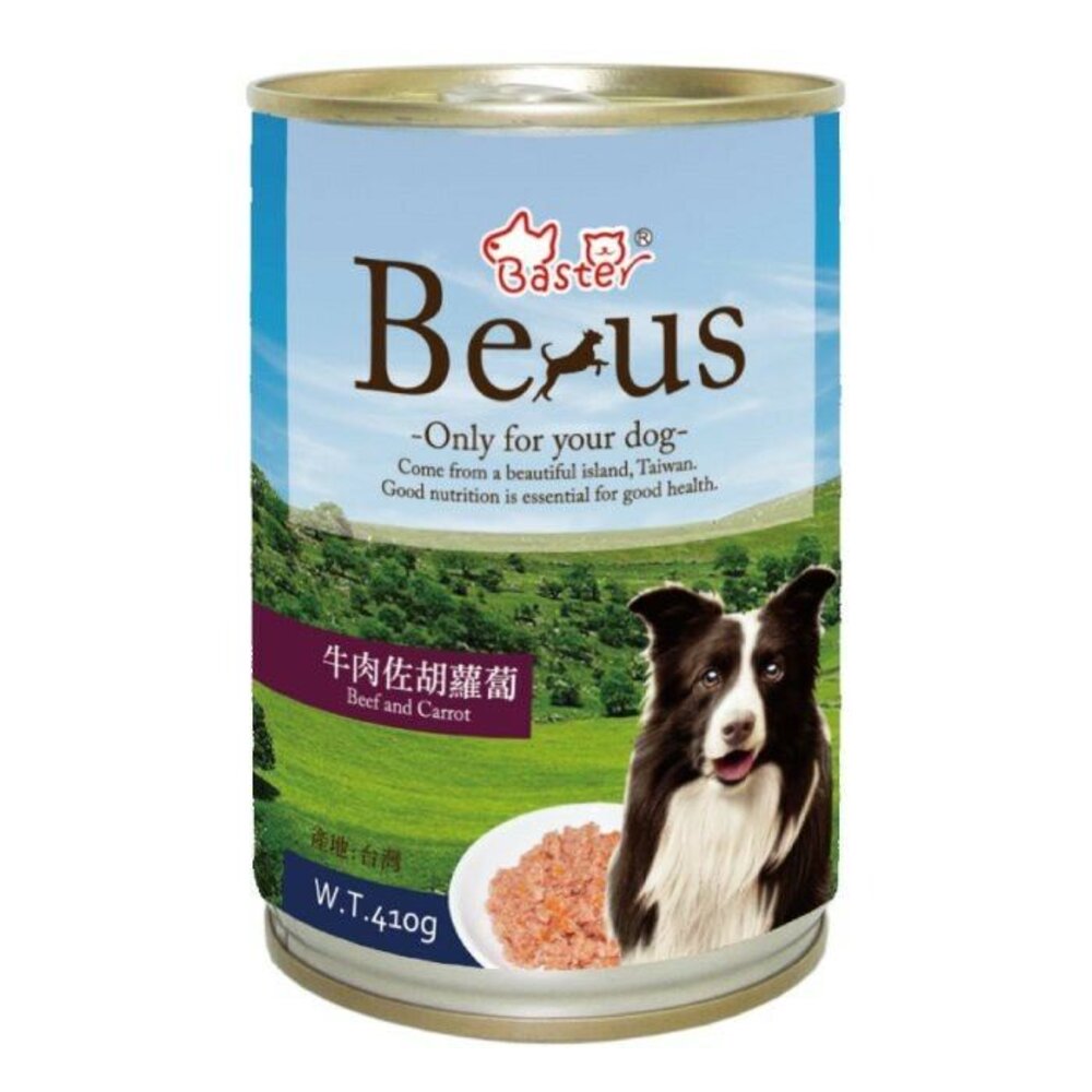 Baster 巴絲特 柏洛斯狗罐 410g【單罐】豪華總匯 牛肉 雞肉 羊 鮮肉罐 主食罐 狗罐頭『WANG』-圖片-5