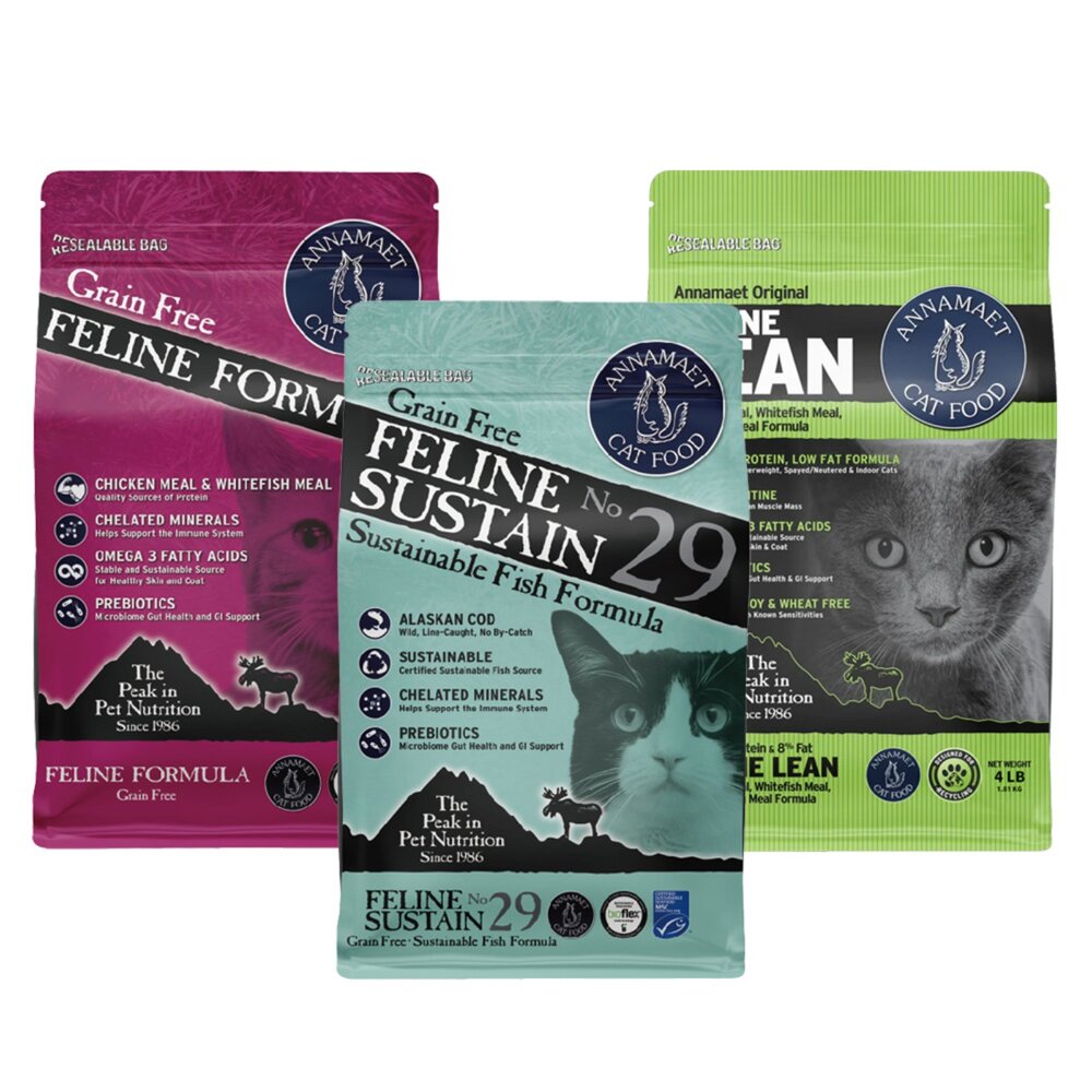 美國 Annamaet 安娜美廚 無穀貓糧 4磅(1.8kg)【免運】無榖 貓乾糧 貓主食 貓飼料『WANG』-圖片-1