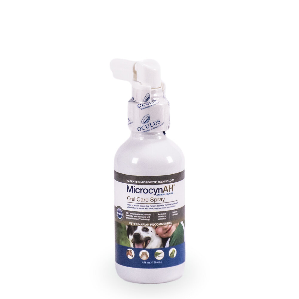 MicrocynAH 麥高臣 口腔護理噴霧 4oz(120ml) 淨化噴霧器 維持環境清潔 寵物用『WANG』-圖片-3