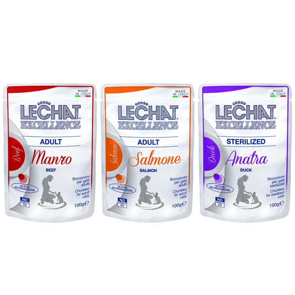 Excellence 義大利 卓越 無穀主食餐包100g 主食餐包 貓餐包 無穀餐包『WANG』-圖片-1