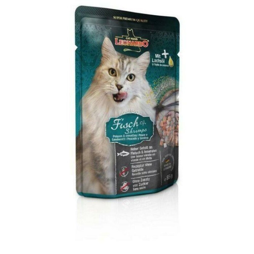 LEONARDO 里奧納多 貓用主食鮮肉包 85g 主食貓餐包 鮮肉餐包 貓餐包『WANG』-圖片-2