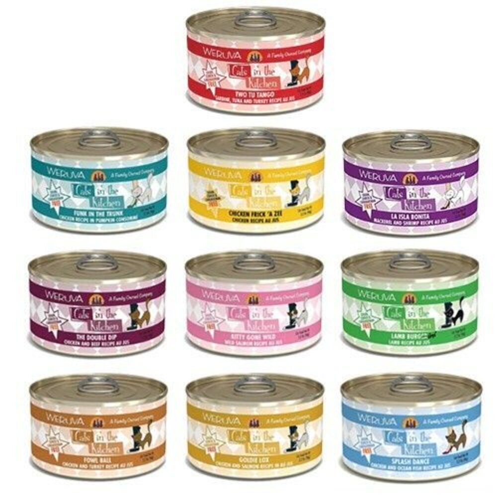 WERUVA 凱特美廚 主食貓罐 90g【24罐組】無穀主食貓罐 無穀罐 主食貓罐 貓罐頭『WANG』-圖片-1