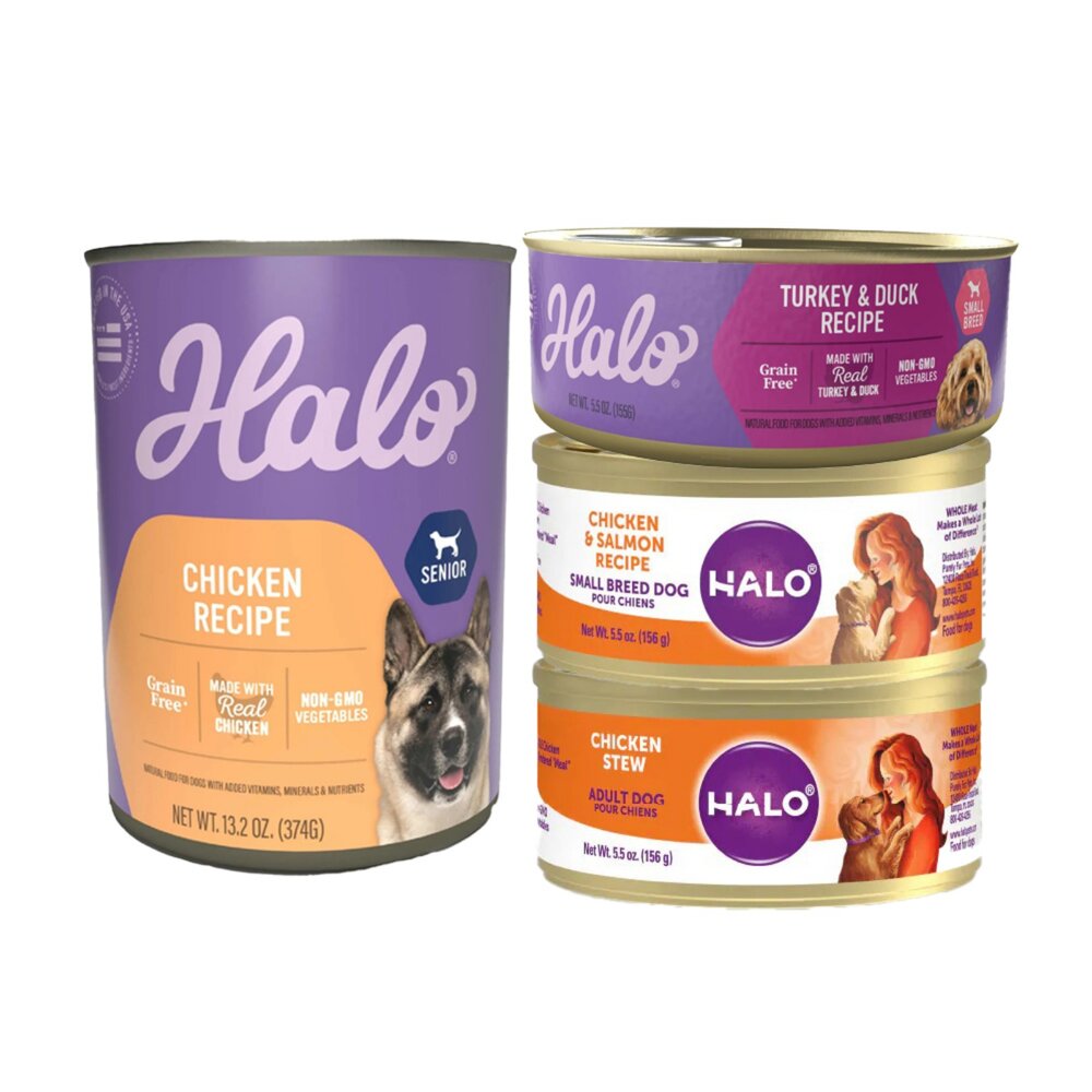 HALO 嘿囉 犬用主食罐【單罐】成犬 熟齡犬 無穀罐 主食狗罐 狗罐頭『WANG』-圖片-1