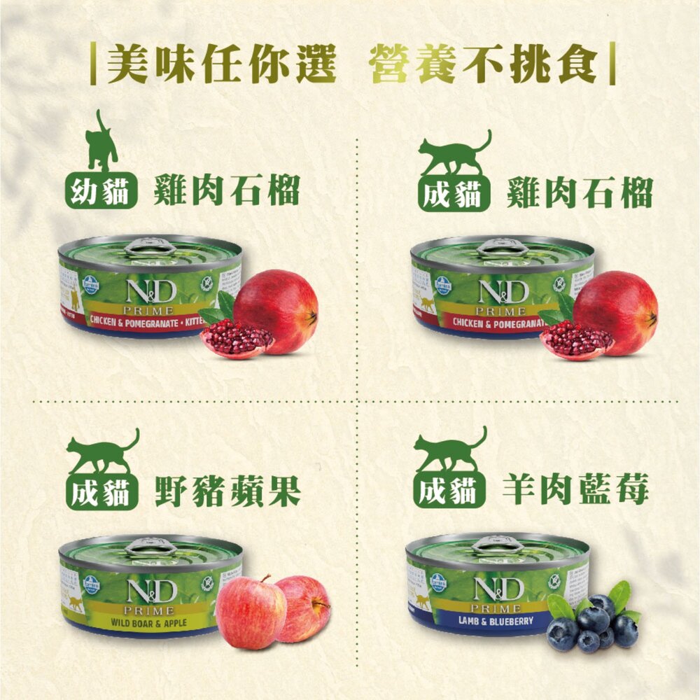 Farmina 法米納|天然處方貓罐 頂級無穀 黎麥無穀 罐頭 主食罐 主食貓罐 貓罐頭『WANG』-圖片-8
