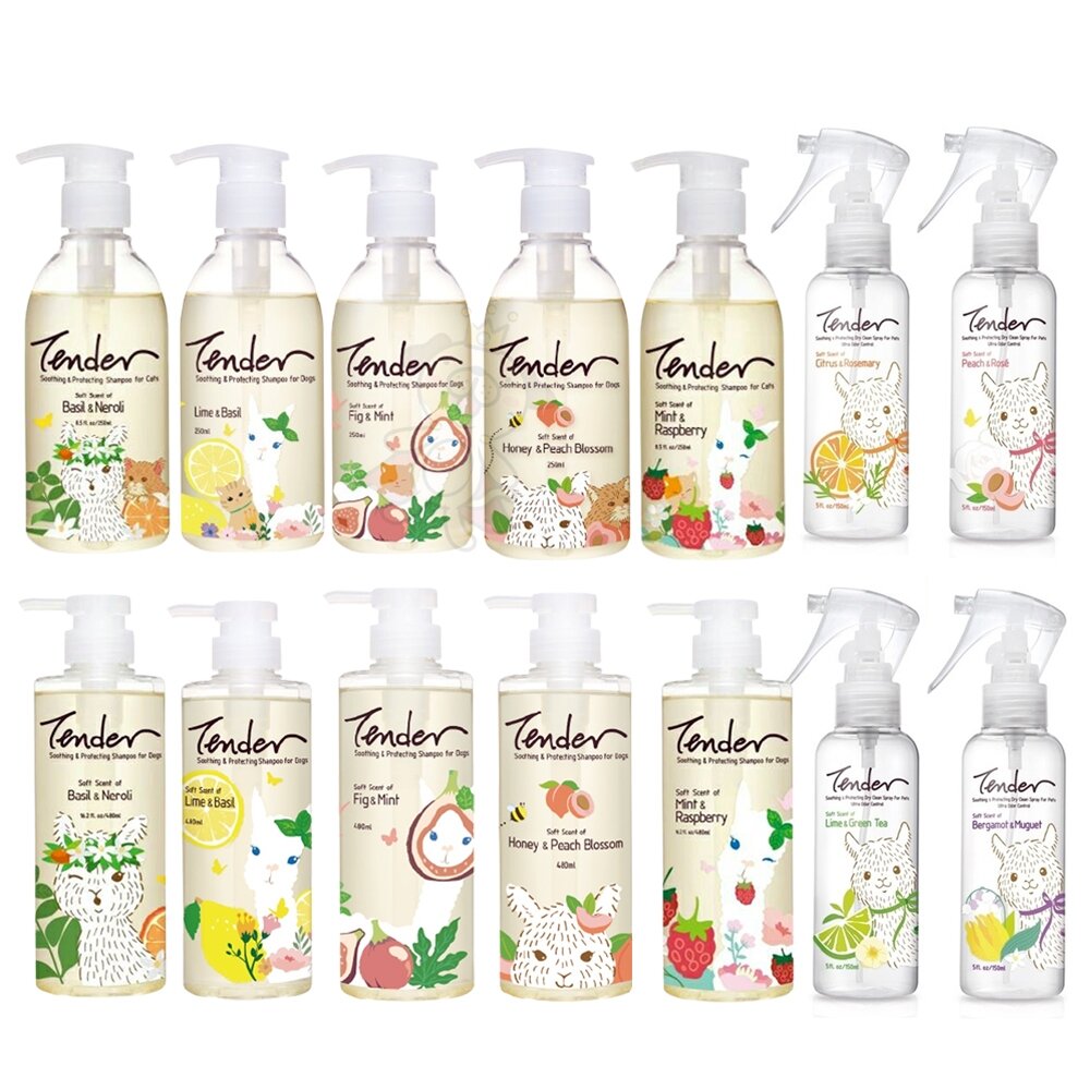 TENDER 天生溫柔 寵物安撫沐浴露 寵物安撫乾洗潔淨噴霧 沐浴噴霧 乾洗粉 寵物洗毛精『WANG』-圖片-1