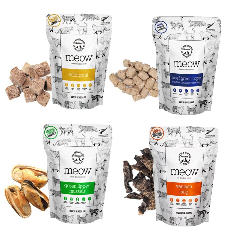 NZ Natural 鮮開凍 meow 貓咪冷凍乾燥零食 香酥風乾鮮肉餐 鮮肉餐 凍乾 貓主食 貓零食『WANG』-圖片-8