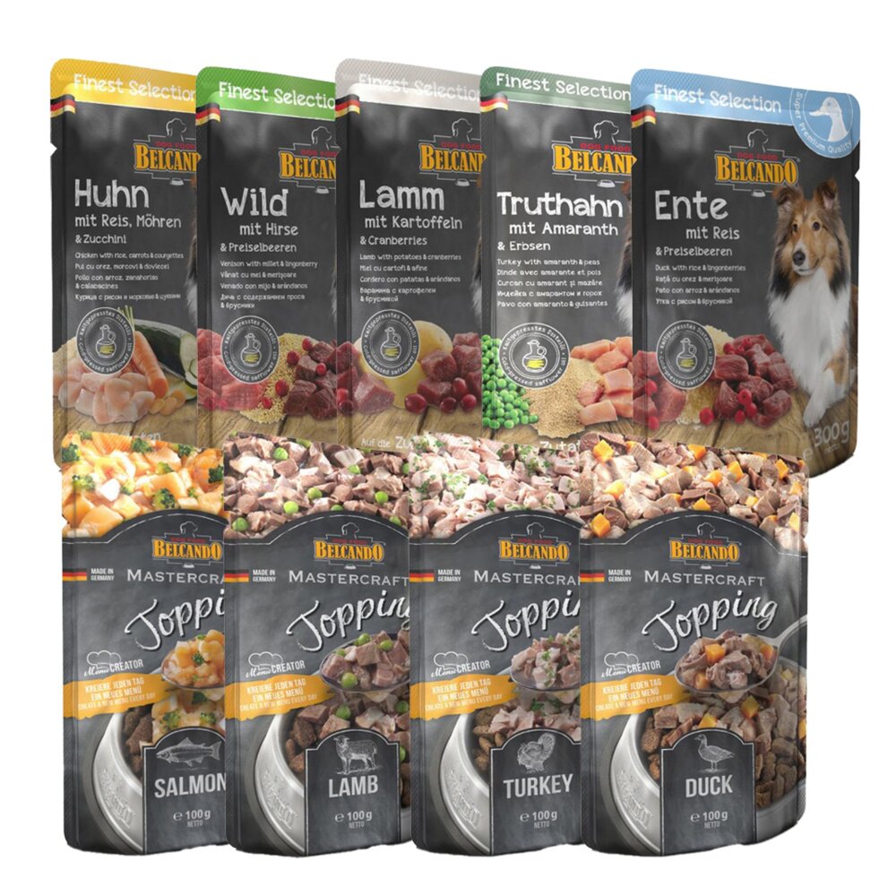 德國 柏肯特 BELCANDO 犬用慢火精燉包 主食鮮肉包 慢火精燉包 鮮肉包 主食餐包 狗餐包『WANG』-圖片-1
