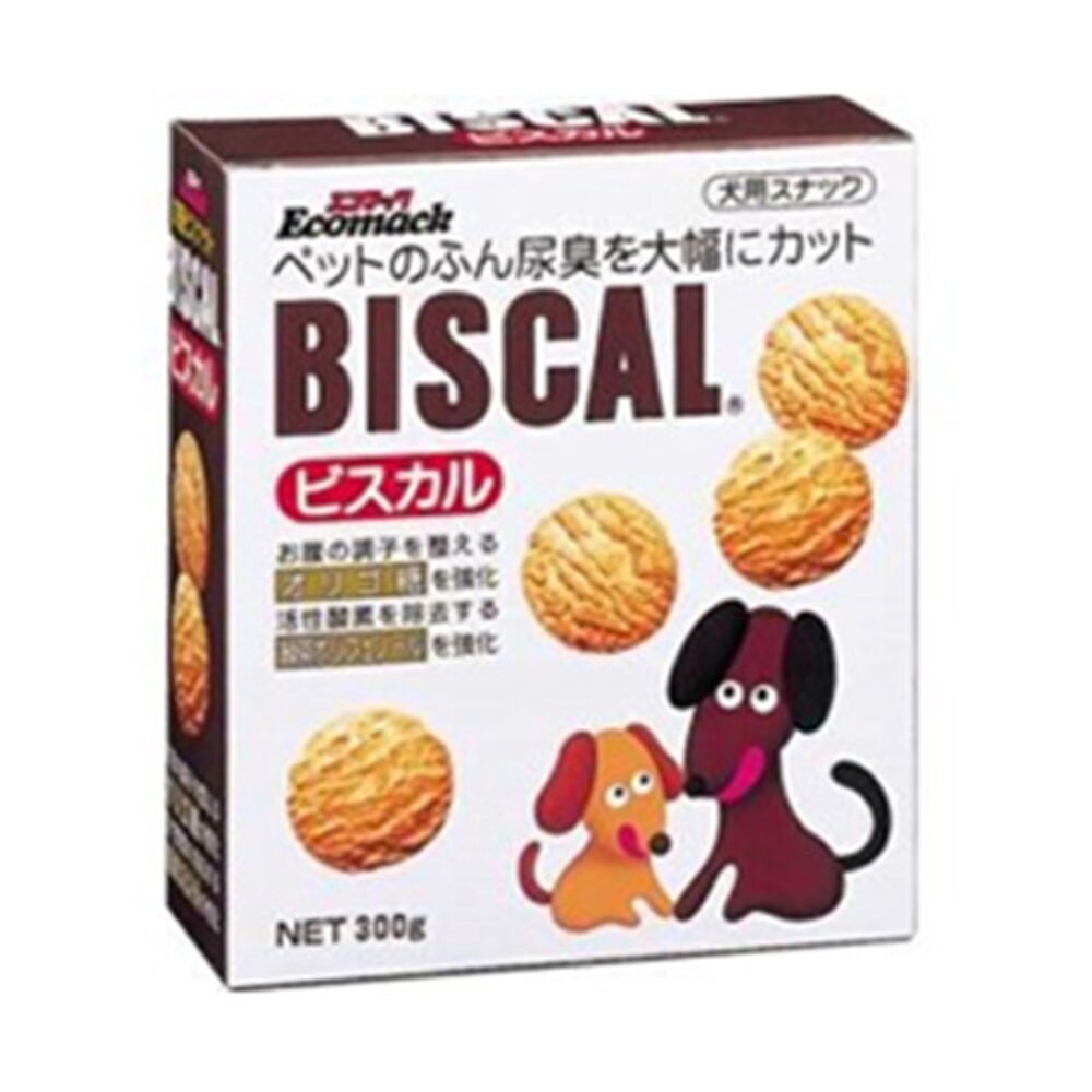 BISCAL 現代餅乾 必吃客 消臭餅乾 170g 300g 狗餅乾 狗零食『WANG』-圖片-1