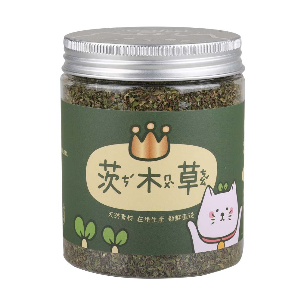 CatFeet 茨木草 特級貓薄荷 金罐|小罐 大罐 粗細葉貓草 化毛 可撒在貓玩具抓板上 貓零食『WANG』-圖片-3