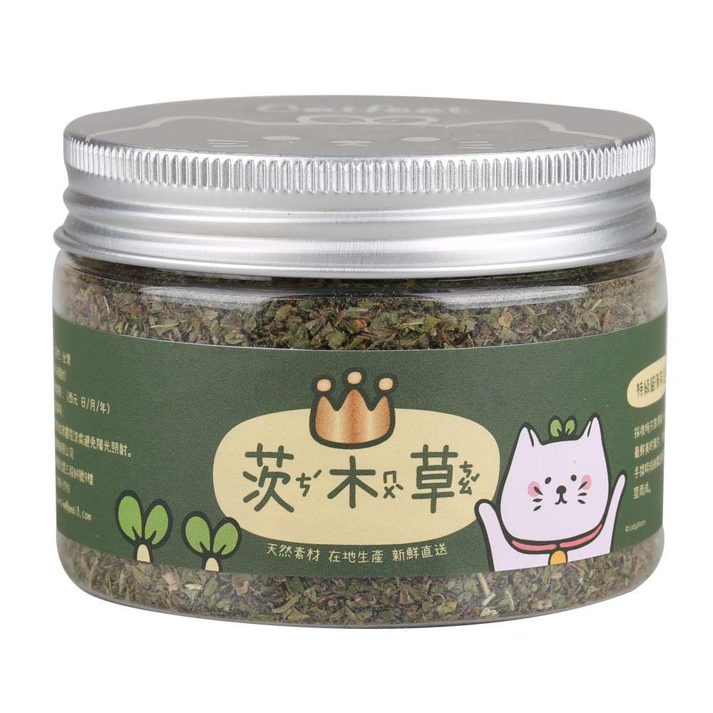 CatFeet 茨木草 特級貓薄荷 金罐|小罐 大罐 粗細葉貓草 化毛 可撒在貓玩具抓板上 貓零食『WANG』-圖片-5