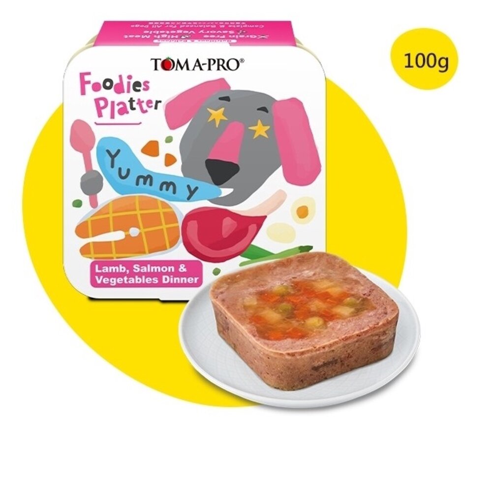 TOMA-PRO優格 吃貨拼盤狗餐盒100g【單罐】 全齡犬 無穀狗罐 主食餐盒 狗罐頭『WANG』-圖片-8