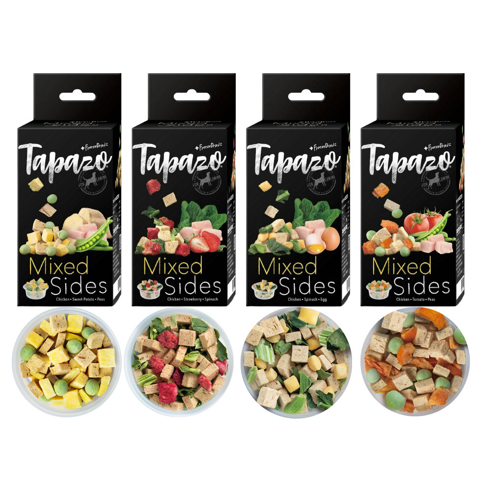 TAPAZO 特百滋 犬用 絕配凍乾佐餐杯 7克X5杯/盒 寵物凍乾 寵物點心 狗零食 狗餐盒『WANG』-圖片-1