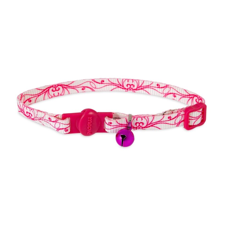 Petmate 可調整式貓項圈 尼龍織帶 可調整式項圈 專利安全扣設計 貓項圈『WANG』-圖片-4