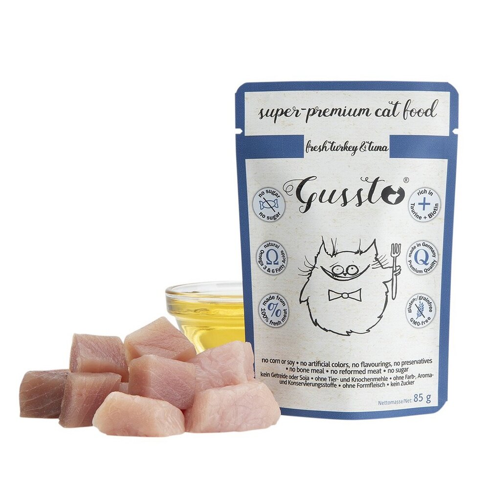 GUSSTO 惡魔喵 無穀主食貓餐包85g【24包組】 無穀餐包 主食餐包 貓餐包『WANG』-圖片-10