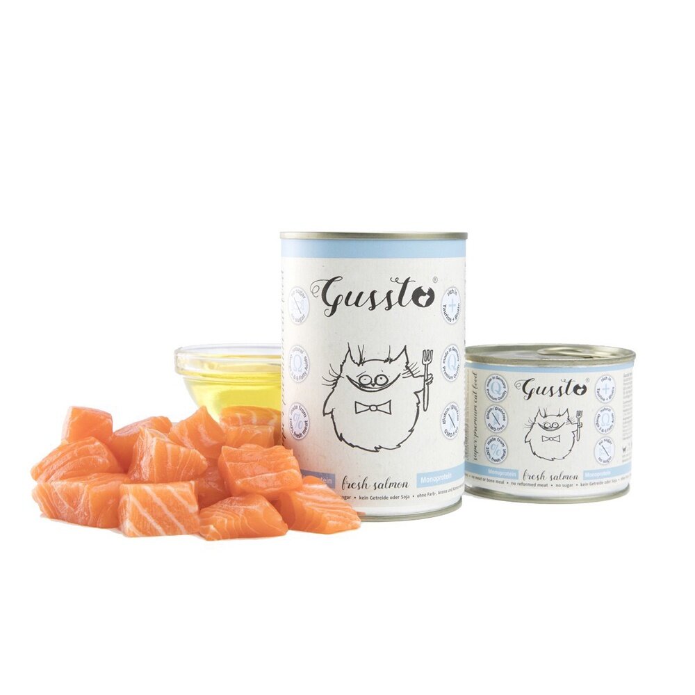 GUSSTO 惡魔喵 無穀有機主食貓罐 200g-400g【單罐】 無穀貓罐 主食貓罐 貓罐頭『WANG』-圖片-7