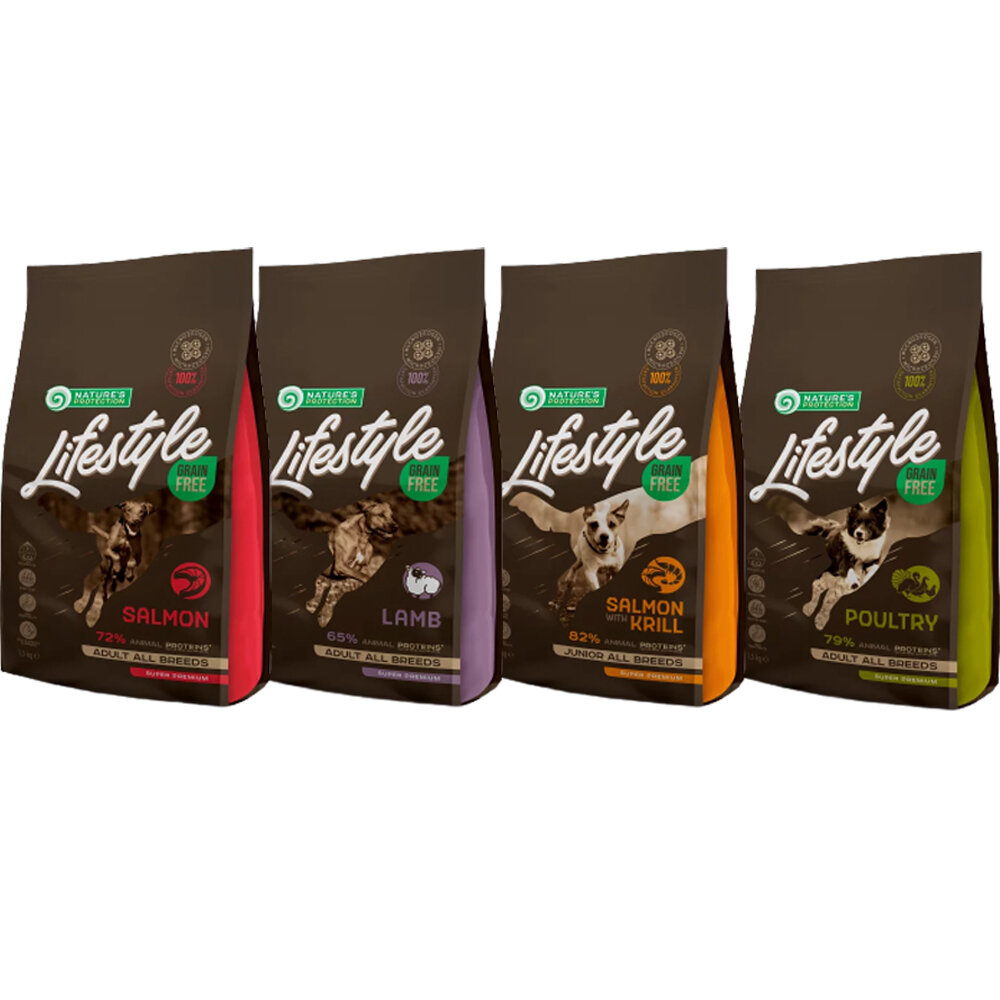 立陶宛 NATURES 自然本色 無穀物犬糧 400G 腸胃敏感狗|皮膚保健|成長 成犬 幼犬 狗飼料『WANG』-圖片-1