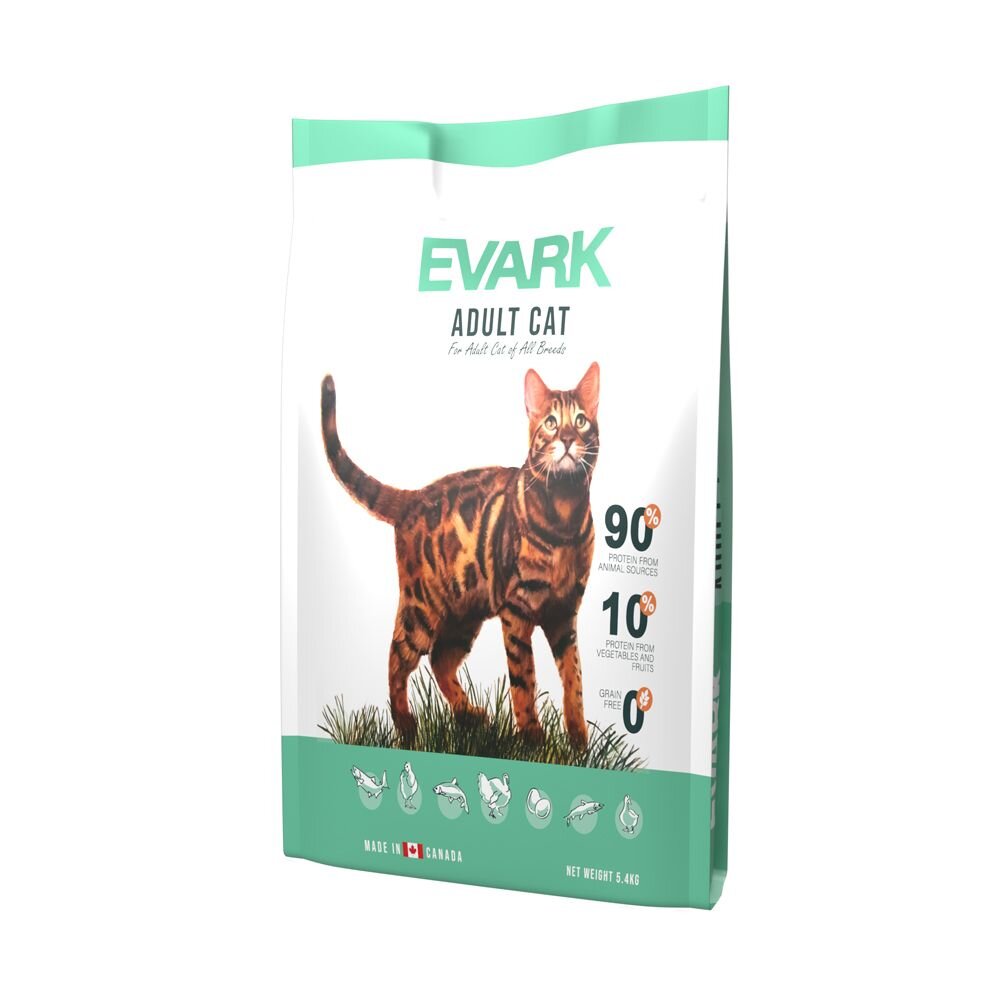 EVARK 渴望 無穀貓飼料 5.4kg【免運】鮮雞 海陸龍蝦 羊肉鮭魚 室內高齡貓 無榖貓 貓糧『WANG』-圖片-6