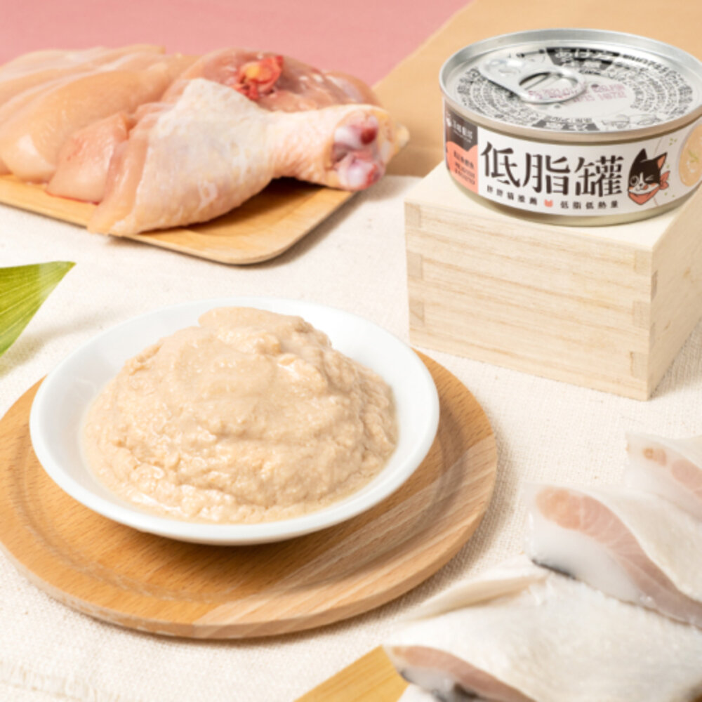 DogCatStar 汪喵星球 無膠貓主食罐【多罐組】咬咬肉蓉 低脂罐 主食罐 貓罐頭『WANG』-圖片-3