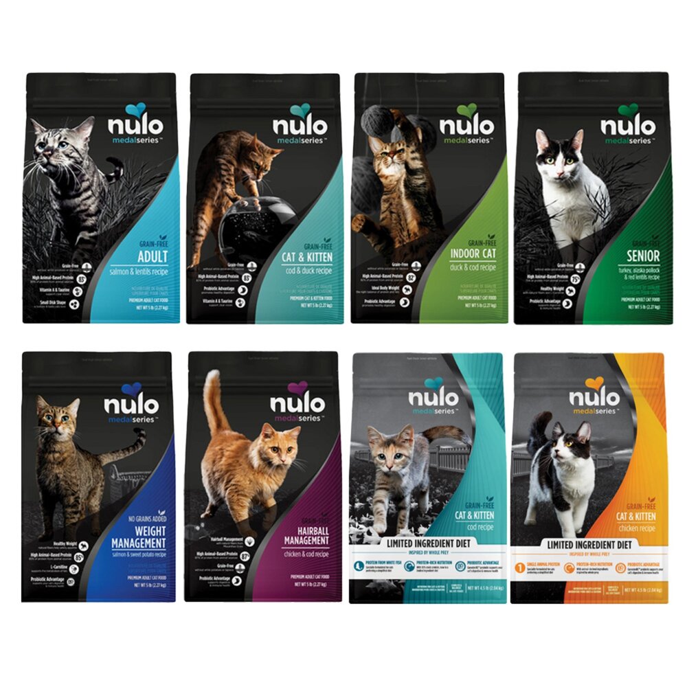 Nulo 諾樂 金牌無穀貓糧 5LB-12LB【買1送1】成貓 全齡貓 化毛貓 高齡貓 室內貓 貓飼料『WANG』-圖片-1