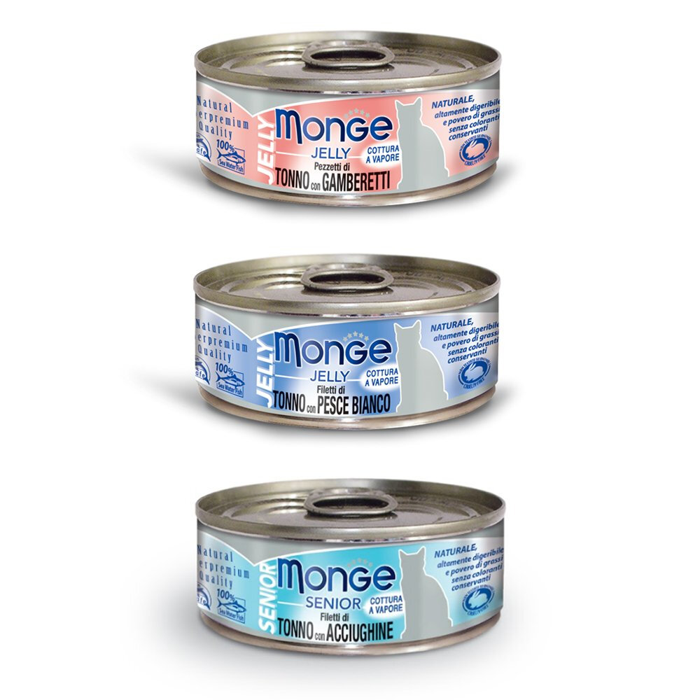 MONGE 瑪恩吉 倍愛滿滿 膳鮮貓罐頭 80g【單罐】膳鮮罐 貓罐頭『WANG』-圖片-1