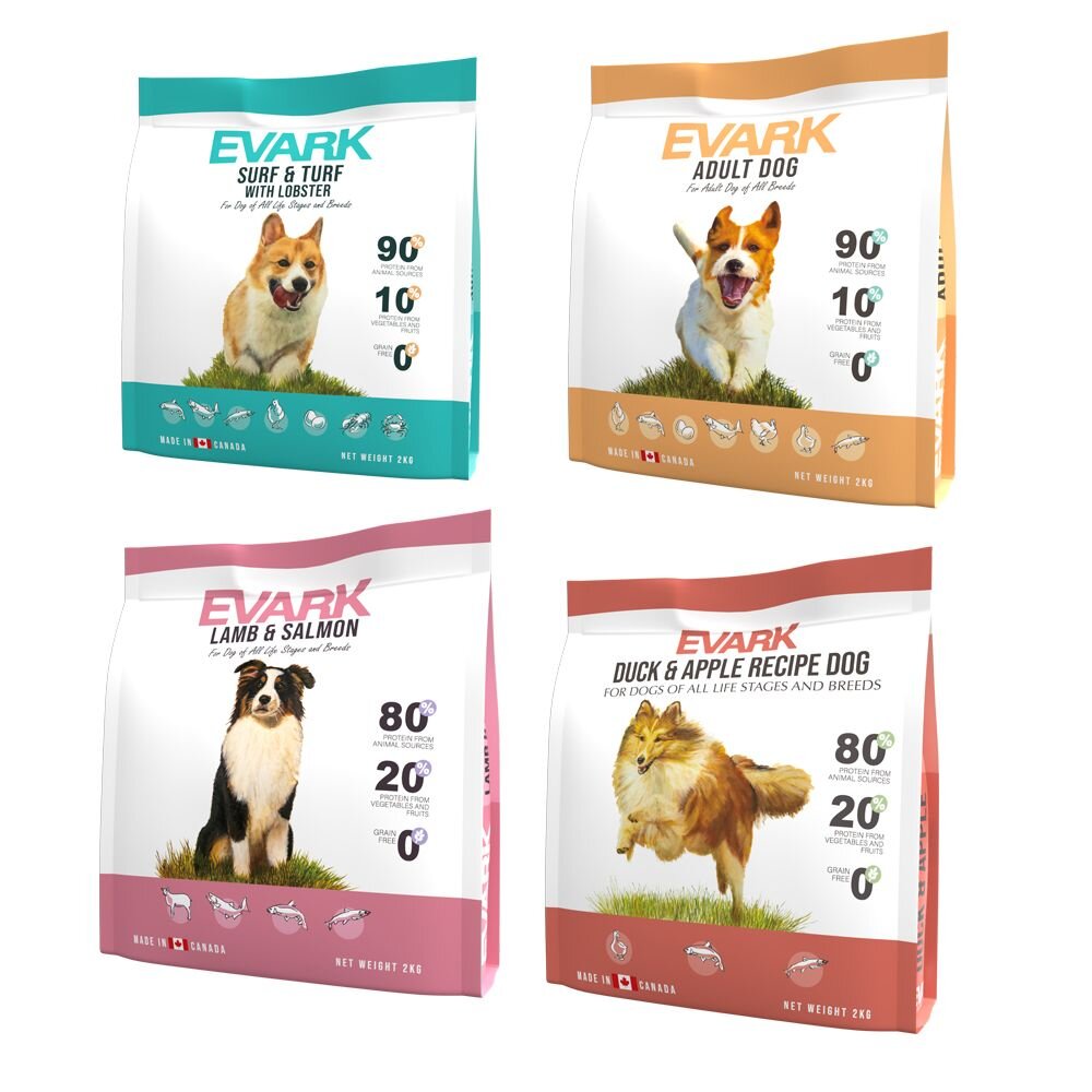 加拿大 EVARK 渴望 無穀狗乾糧 1kg 2kg【免運】鮮雞 海陸 羊鮭魚 狗乾糧 狗主食 狗飼料『WANG』-圖片-1