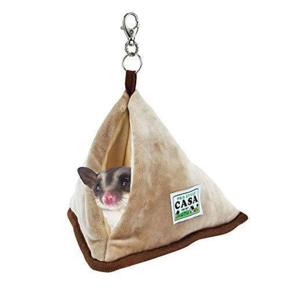 MARUKAN CASA 小動物用品 安心跳板 刺蝟柔軟睡床 刺蝟三角吊床 龍貓防潑陶瓷碗 刺蝟陶瓷廁所『WANG』-圖片-4