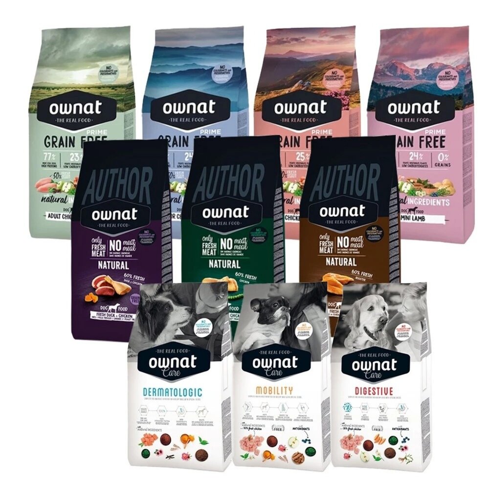 OWNAT 歐娜特 無穀全天然狗糧 小包裝300g-1kg 頂級 超級 機能 全犬 全齡犬 熟齡犬 狗飼料『WANG』-圖片-1