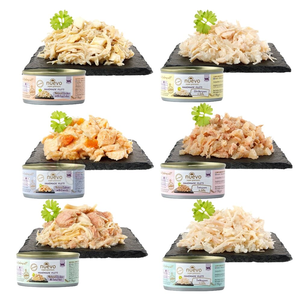 NUEVO 新歡 精選菲力貓罐 70g 主食貓罐 副食罐 鮮肉罐 湯凍罐 貓罐頭『WANG』-圖片-1