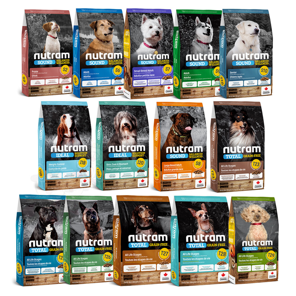 Nutram 紐頓 犬糧11.4Kg【免運】S2 S6 S8 S9 S10 T23 T25 T26 I18 I20-圖片-1