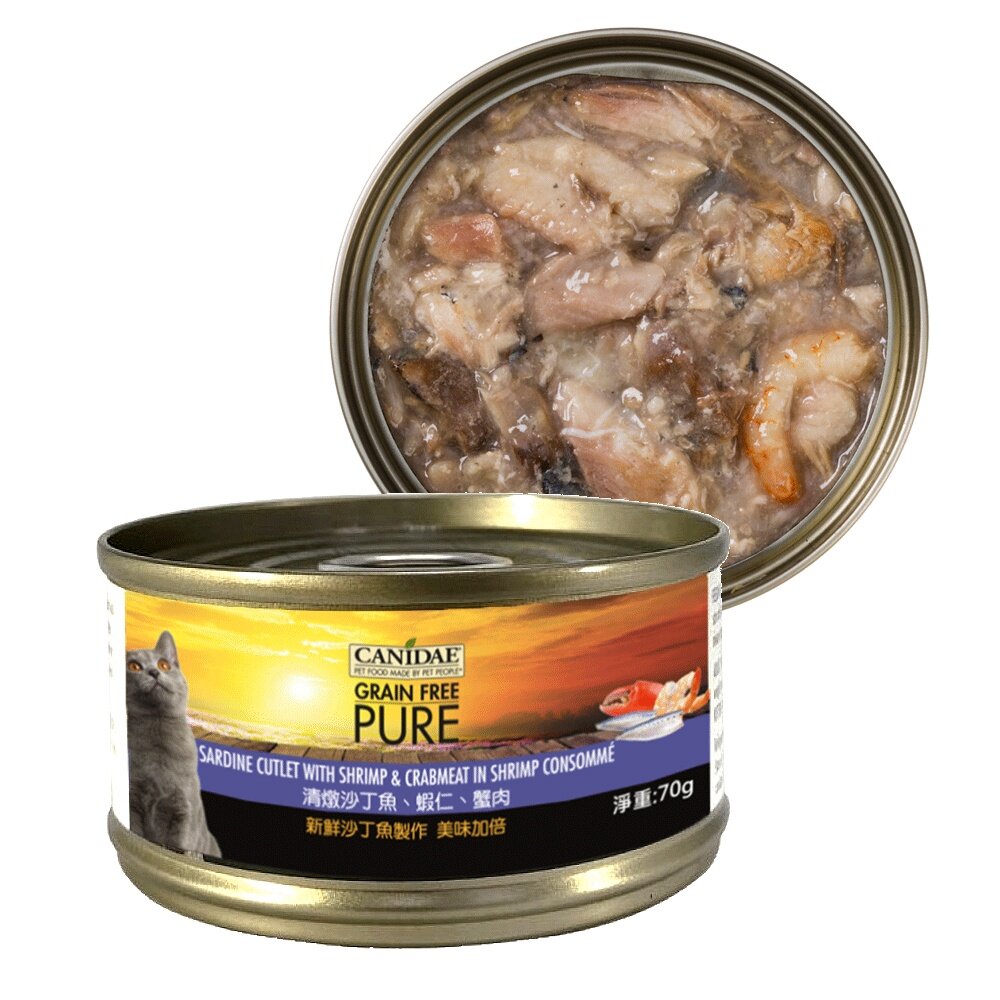 CANIDAE 無穀主食貓罐 70g【單罐】鮮嫩多汁 主食貓罐 無穀貓罐 貓湯罐 貓罐頭『WANG』-圖片-5