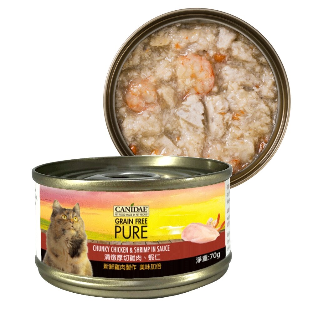 CANIDAE 無穀主食貓罐 70g【單罐】鮮嫩多汁 主食貓罐 無穀貓罐 貓湯罐 貓罐頭『WANG』-圖片-6
