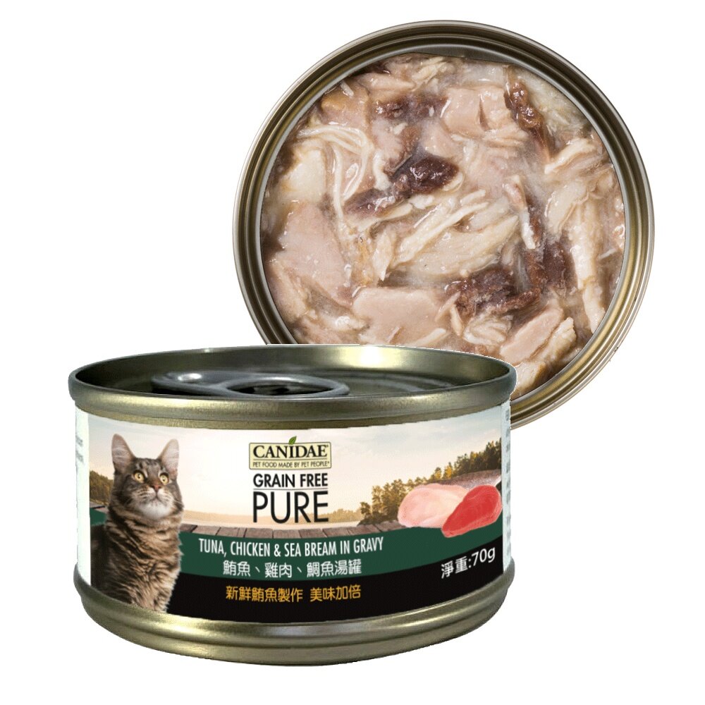 CANIDAE 無穀主食貓罐 70g【單罐】鮮嫩多汁 主食貓罐 無穀貓罐 貓湯罐 貓罐頭『WANG』-圖片-7