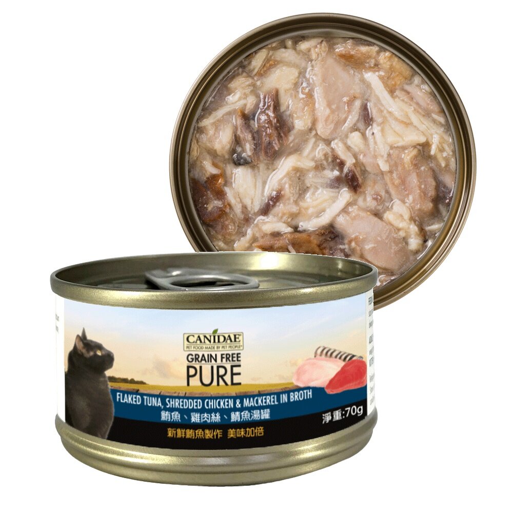 CANIDAE 無穀主食貓罐 70g【單罐】鮮嫩多汁 主食貓罐 無穀貓罐 貓湯罐 貓罐頭『WANG』-圖片-8