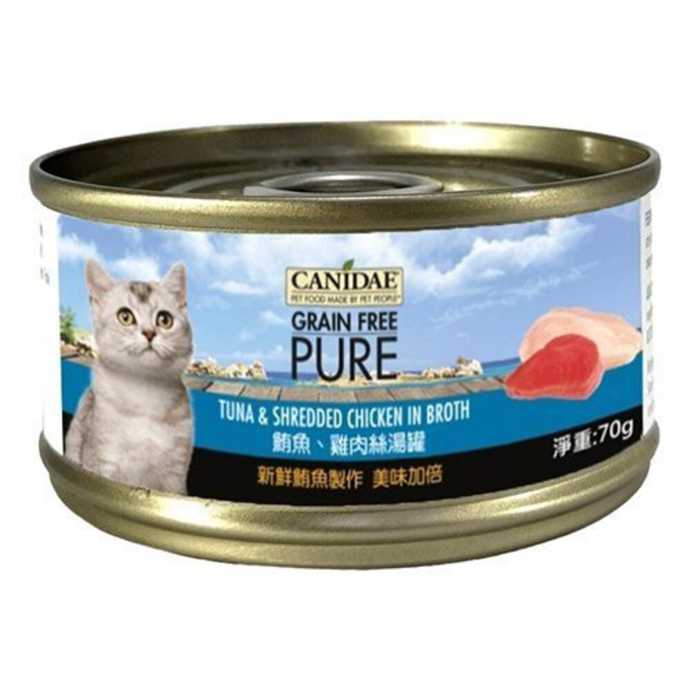 CANIDAE 無穀主食貓罐 70g【24罐組】鮮嫩多汁 主食貓罐 無穀貓罐 貓湯罐 貓罐頭『WANG』-圖片-5