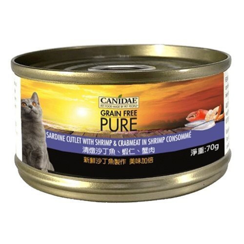 CANIDAE 無穀主食貓罐 70g【24罐組】鮮嫩多汁 主食貓罐 無穀貓罐 貓湯罐 貓罐頭『WANG』-圖片-7