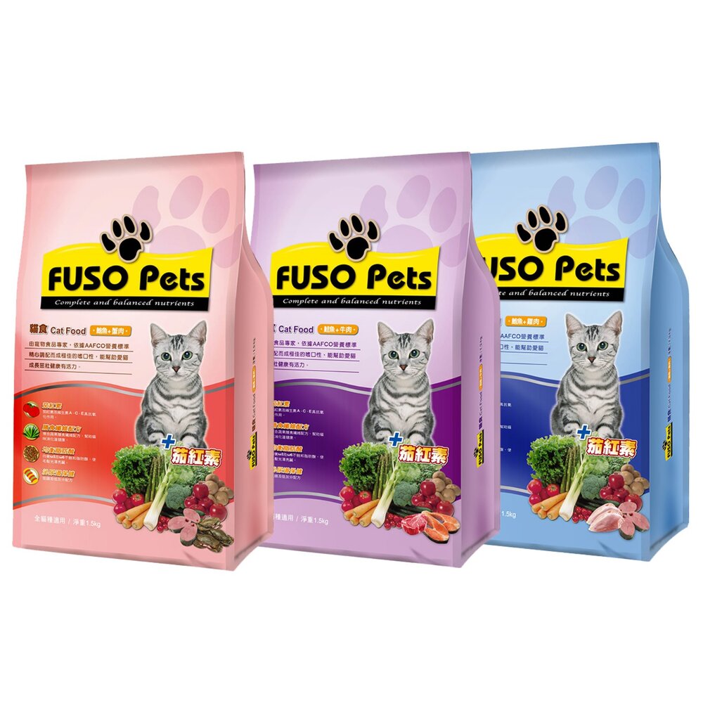 FUSO pets 福壽貓食 9.07kg(20磅) 喵喵貓食鮪魚 泌尿道保健 貓乾糧 貓主食 貓飼料『WANG』-圖片-1