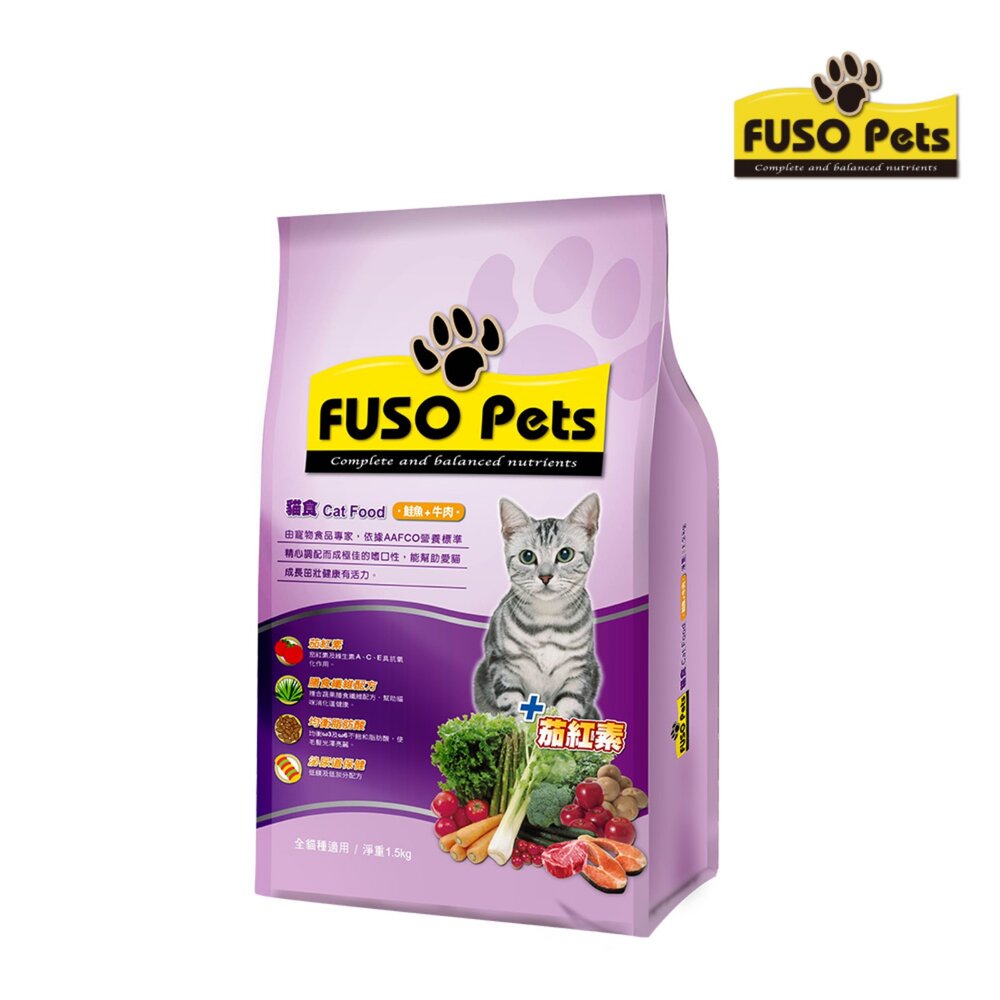 FUSO pets 福壽貓食 9.07kg(20磅) 喵喵貓食鮪魚 泌尿道保健 貓乾糧 貓主食 貓飼料『WANG』-圖片-2