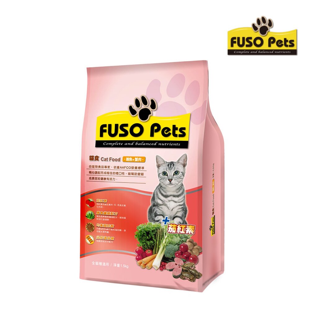FUSO pets 福壽貓食 9.07kg(20磅) 喵喵貓食鮪魚 泌尿道保健 貓乾糧 貓主食 貓飼料『WANG』-圖片-3