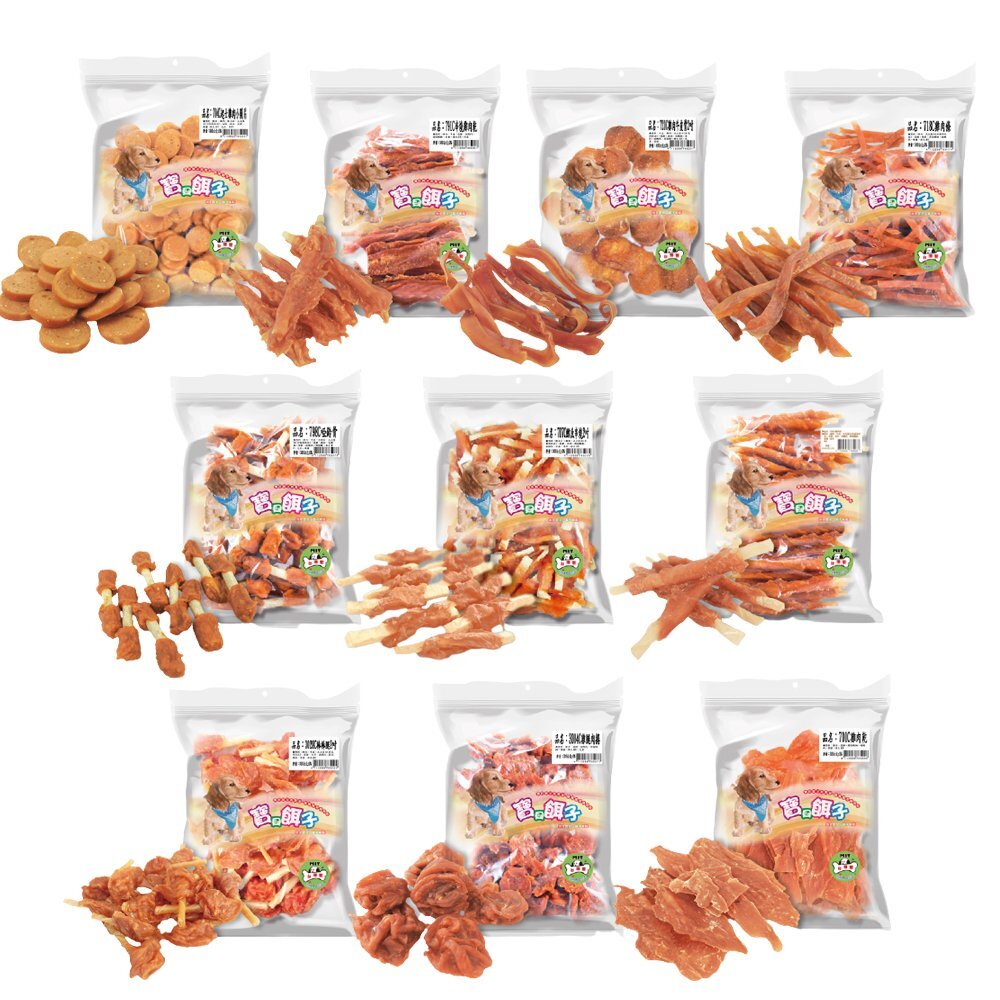 寶貝餌子 純肉零食 量販包 270g-380g 台灣製 可訓練 獎賞用 狗零食『WANG』-圖片-1