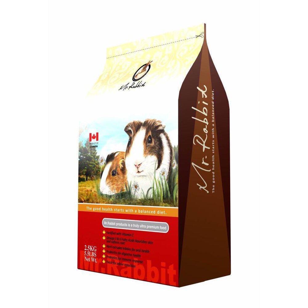 加拿大 Mr.Rabbit 瑞比兔先生 全方位機能食譜 2.5KG 兔飼料|天竺鼠配方 小動物飼料『WANG』-圖片-5
