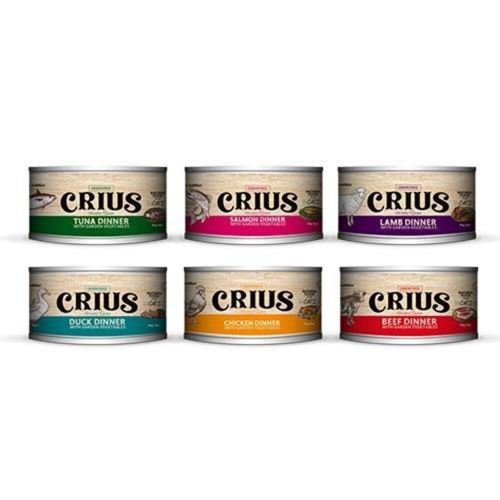 紐西蘭 CRIUS 克瑞斯 無穀貓咪主食罐【24罐組】90g 175g 主食貓罐 貓罐頭『WANG』-圖片-1