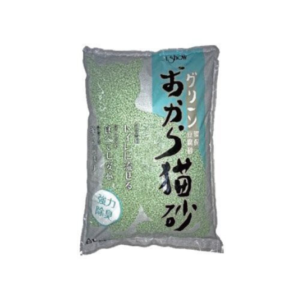 ishow 環保豆腐砂 6L【單包】 強力除臭 綠茶清香 蜜桃清香 除臭力強 低粉塵 貓砂『WANG』-圖片-3