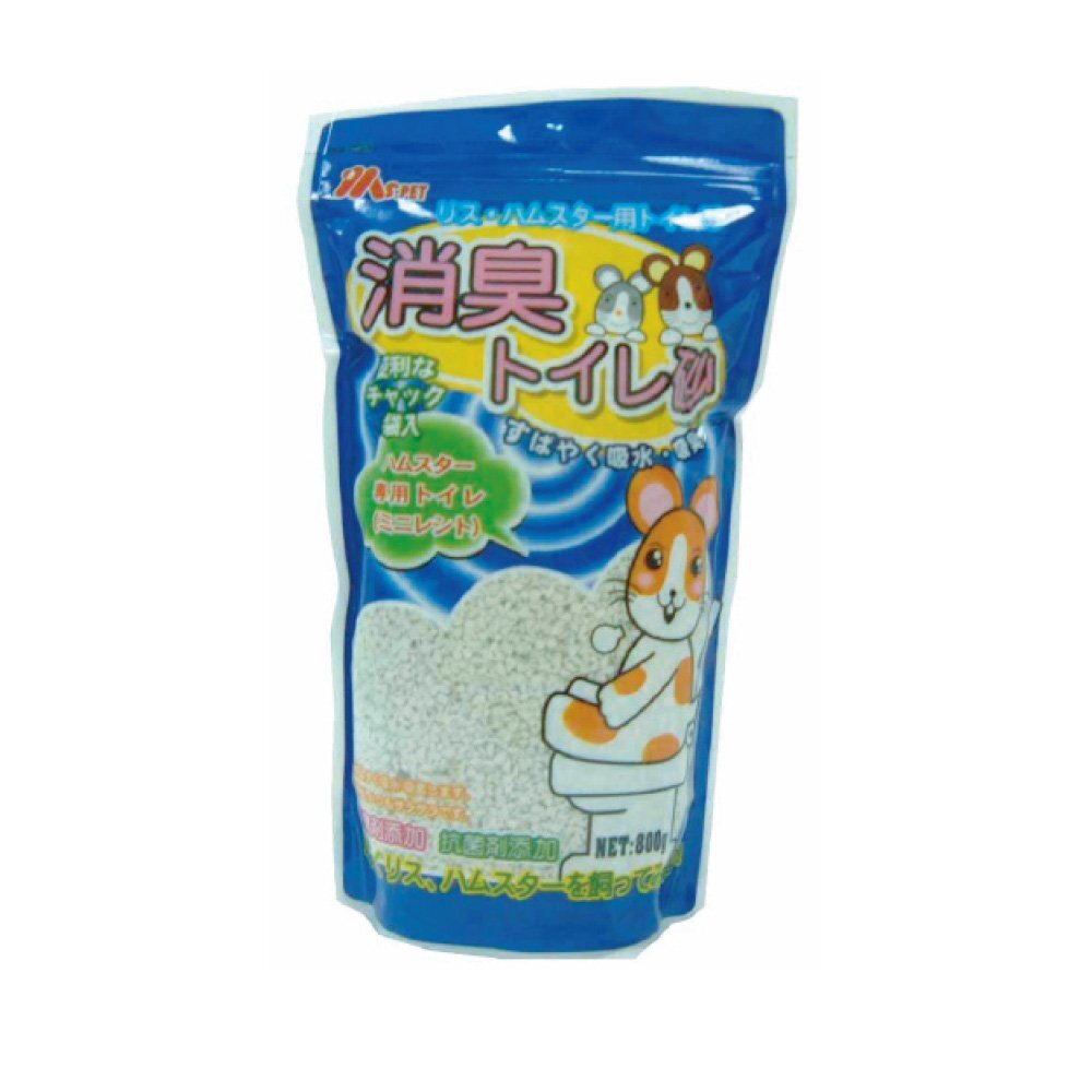 MS.PET 愛鼠沐浴砂 薰衣草/蘋果香1KG/鼠砂800G 保持環境乾爽清香 鼠適用『WANG』-圖片-2