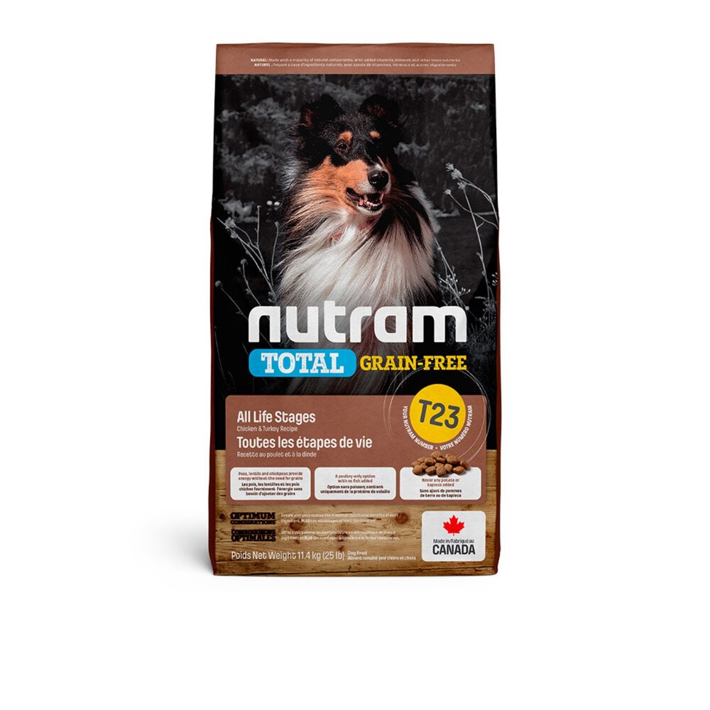 Nutram 紐頓 無穀低敏犬糧 T23 T26 無穀全能 分裝包500g 狗主食 狗乾糧 狗飼料『WANG』-圖片-3