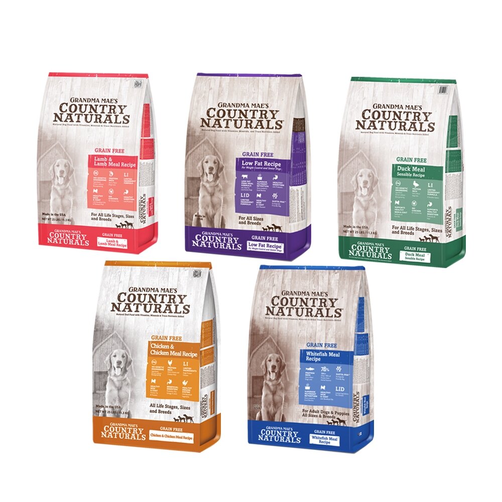 GRANDMA MAE'S 梅亞奶奶 L.I.D.低敏無穀犬糧 10.4Kg 狗乾糧 狗主食 狗飼料『WANG』-圖片-1