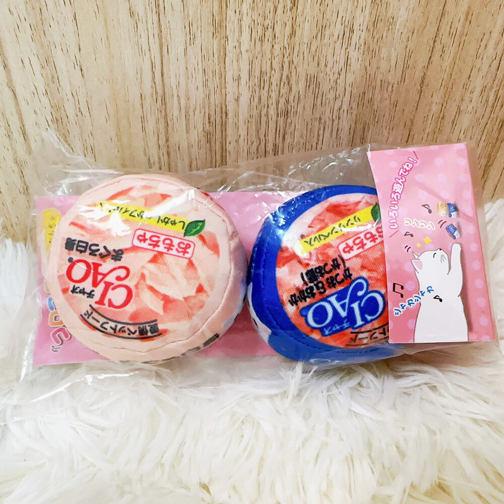 CIAO 貓咪罐頭 造型玩具 厚肉肉 貓罐玩具 內含響紙鈴鐺 仿真罐頭 仿真玩具 貓玩具『WANG』-圖片-7